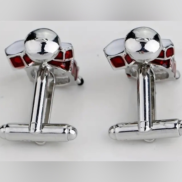 1 Pair Of Simple Style Temperament Men's Band Drum Kit Men's Cufflinks - Picture 2 of 3